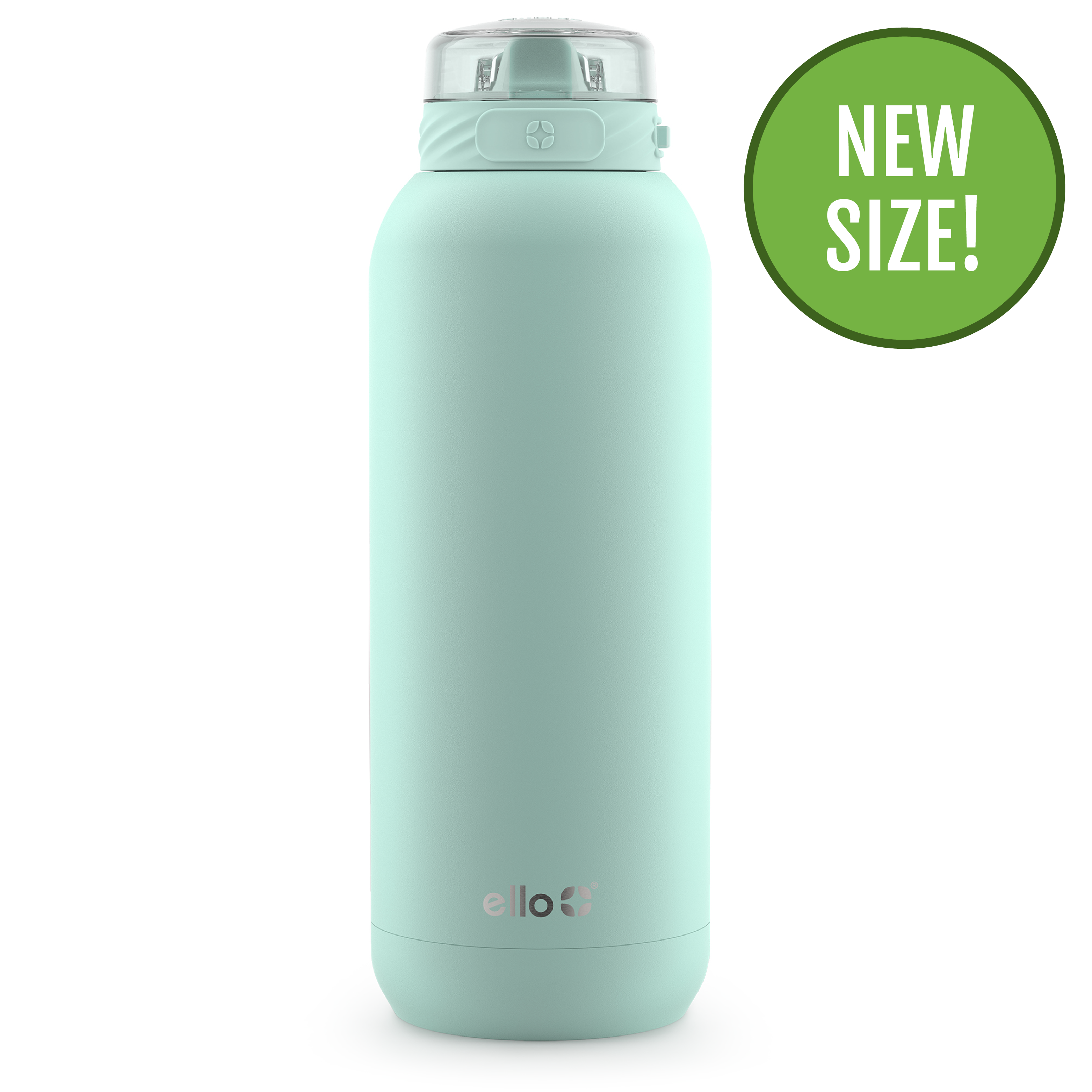 Ello Cooper Water Bottle 22oz Vacuum Insulated Stainless Steel Teal New