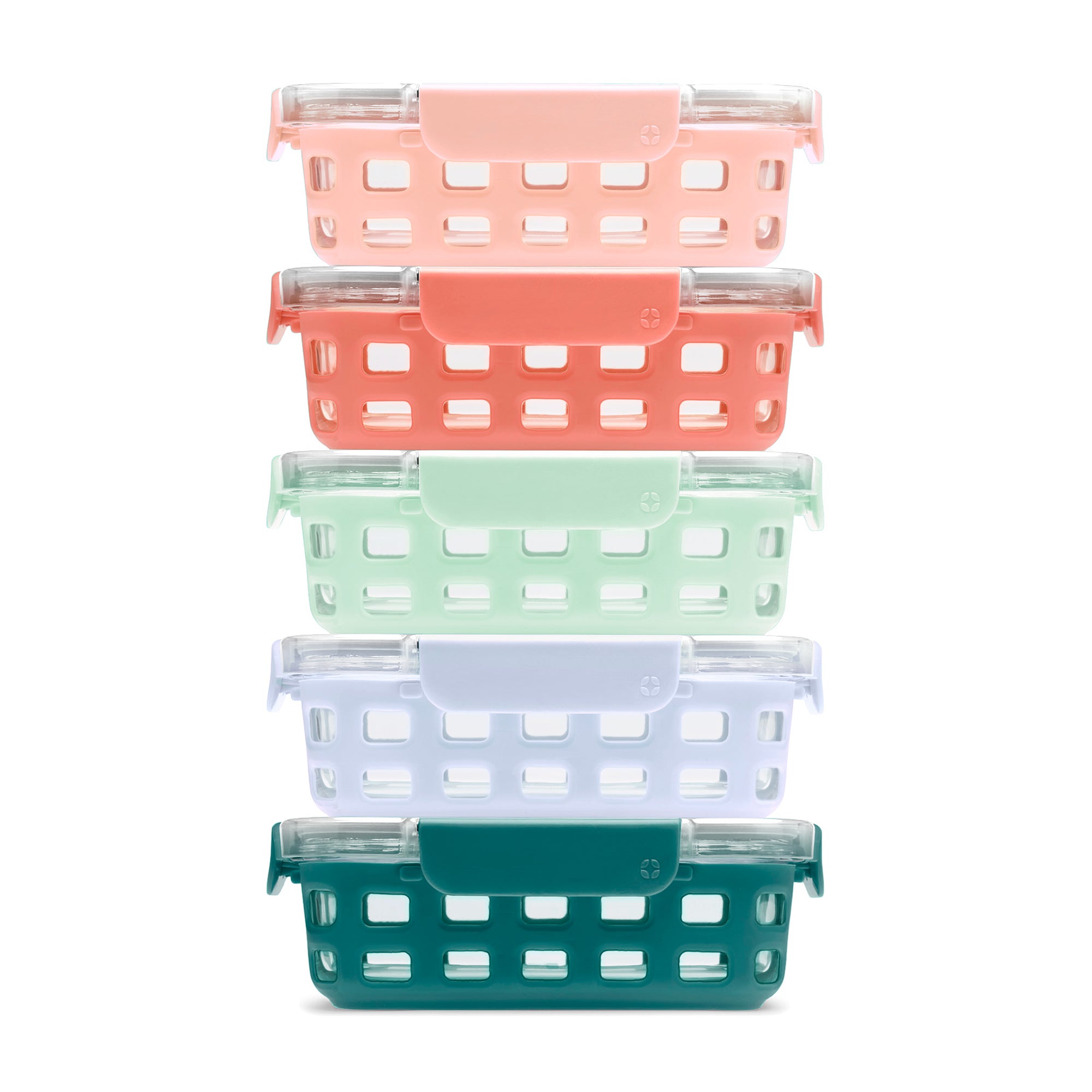 Ello Duraglass™ 10pc Meal Prep Set | Set of 5 | Leakproof