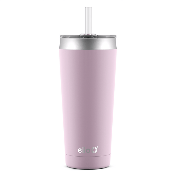 Personalised Pink Matt 12oz Thermos Insulated Travel Cup Hot Cold Coffee  Tea 