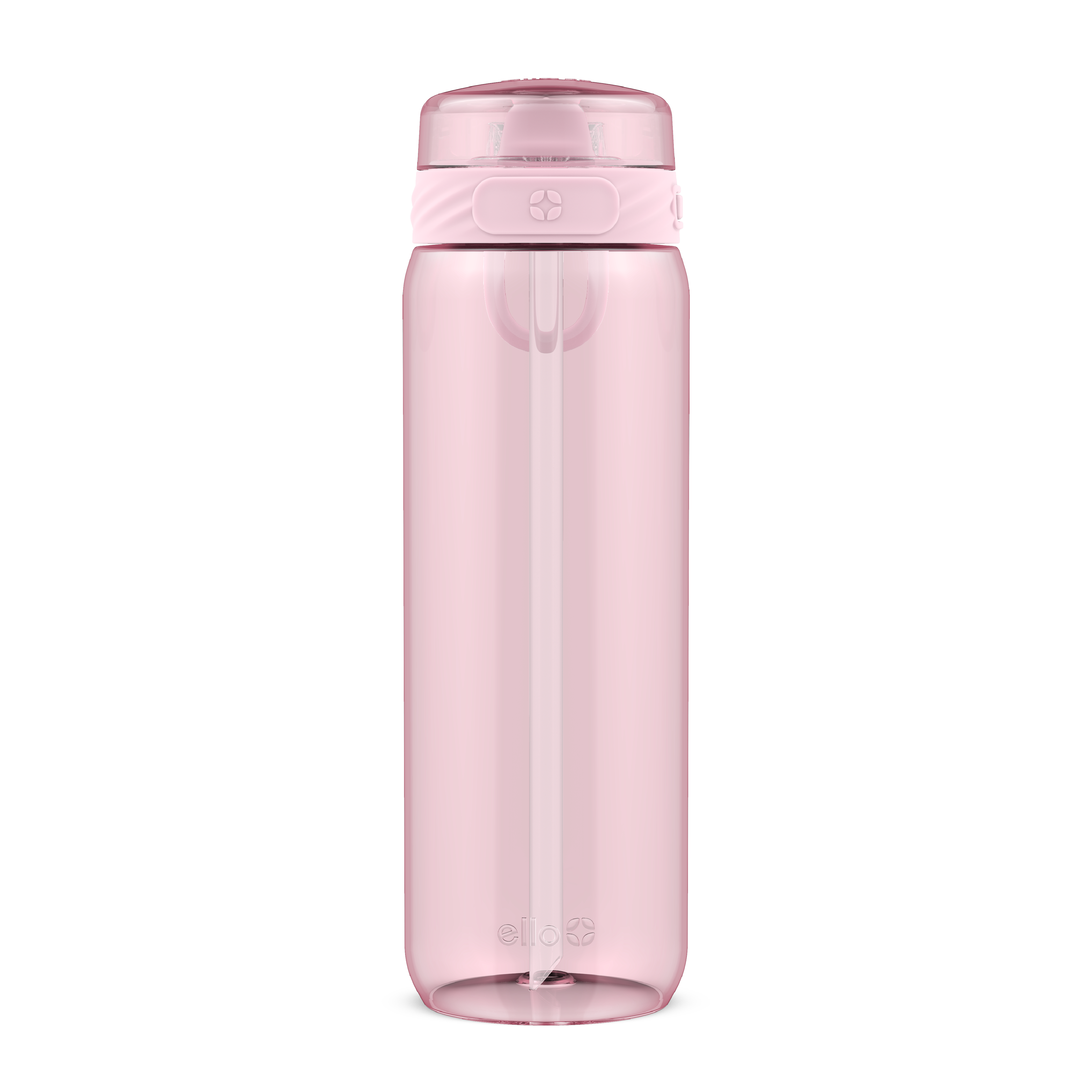 Ello Cooper 28oz Tritan Water Bottle with Locking Flip Lid- Light Pink