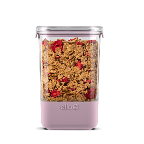 4 Cup Plastic Food Storage Canister with Airtight Lid – Ello