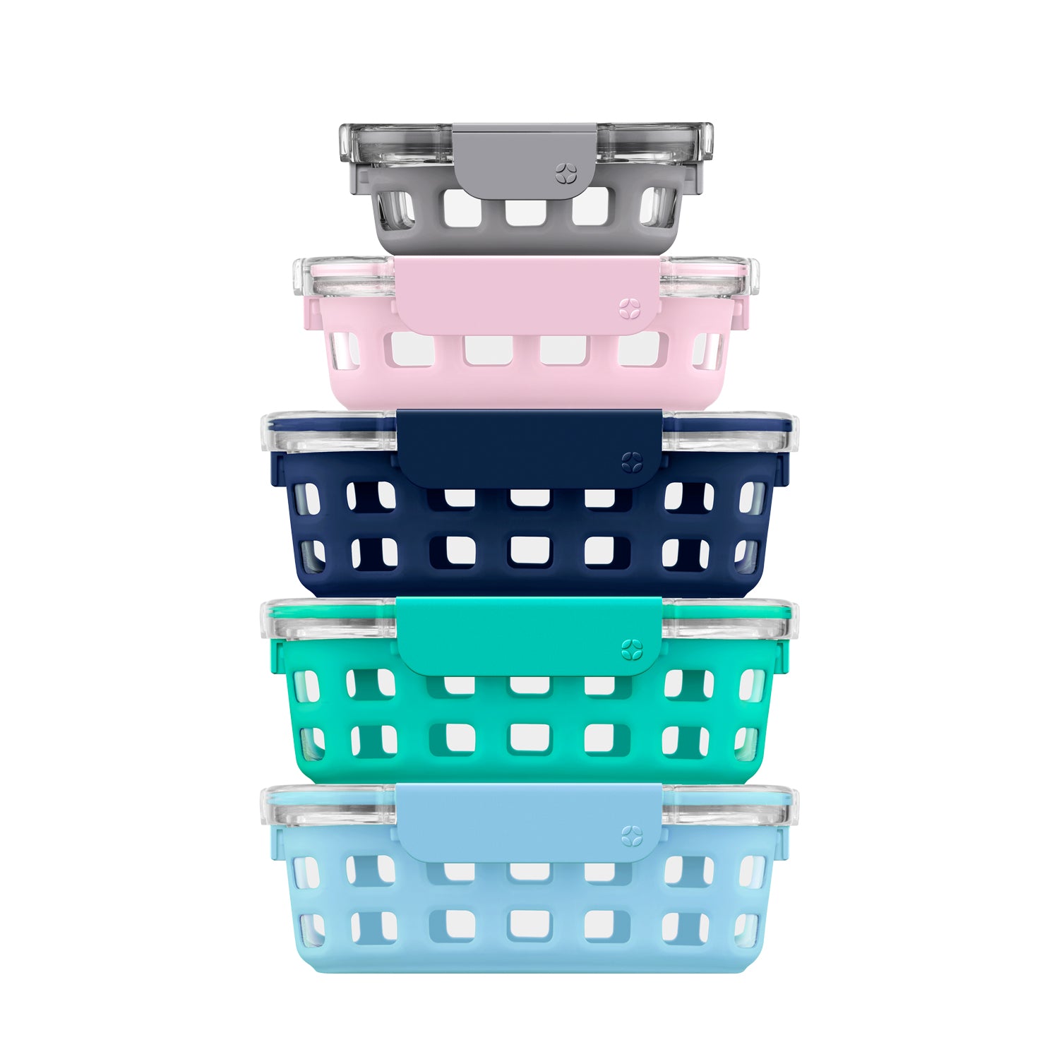 Ello Duraglass™ Multi Pack Meal Prep Containers, Set of 5 - Blue La La  Food  storage container set, Food storage containers, Glass food storage  containers