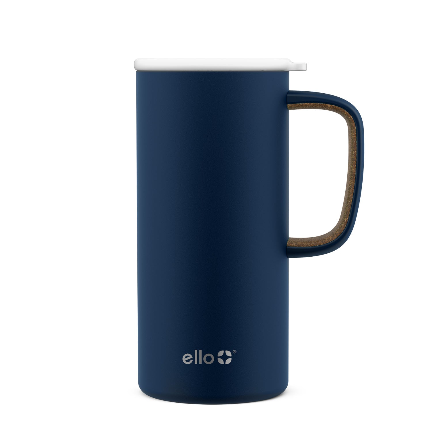 Ello Port 40oz Tumbler with Carry Loop & Integrated Handle, Vacuum  Insulated Stainless Steel Reusable Water Bottle, Travel Mug with Leak Proof  Lid and