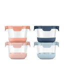 Duraglass™ 2 Cup Glass Meal Prep Bowl - 4 Pack