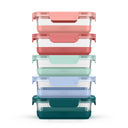 Ello Duraglass Refresh™ Meal Prep Containers, Set of 5