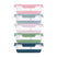 Ello Duraglass Refresh™ Meal Prep Containers, Set of 5
