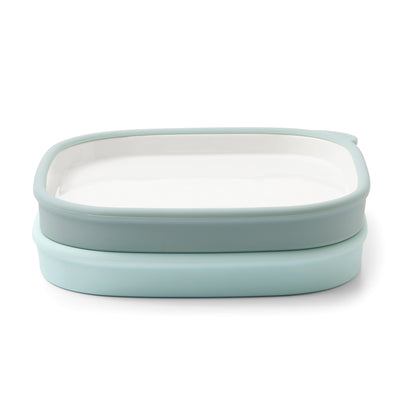 Clean Start Toddler Ceramic Everything Plate - 2 Pack