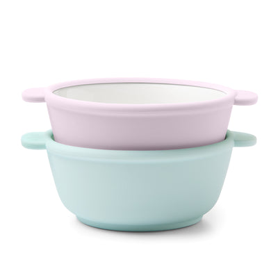 Clean Start Toddler Ceramic Bowl - 2 Pack