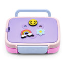 Benni Kids Bento Box with Insulated Food Jar, Ice Pack and Charms