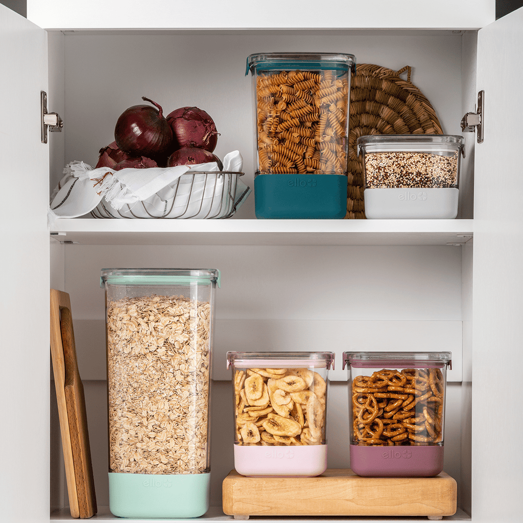 Ello Eco-friendly Plastic Food Storage 12-piece set Blueberry