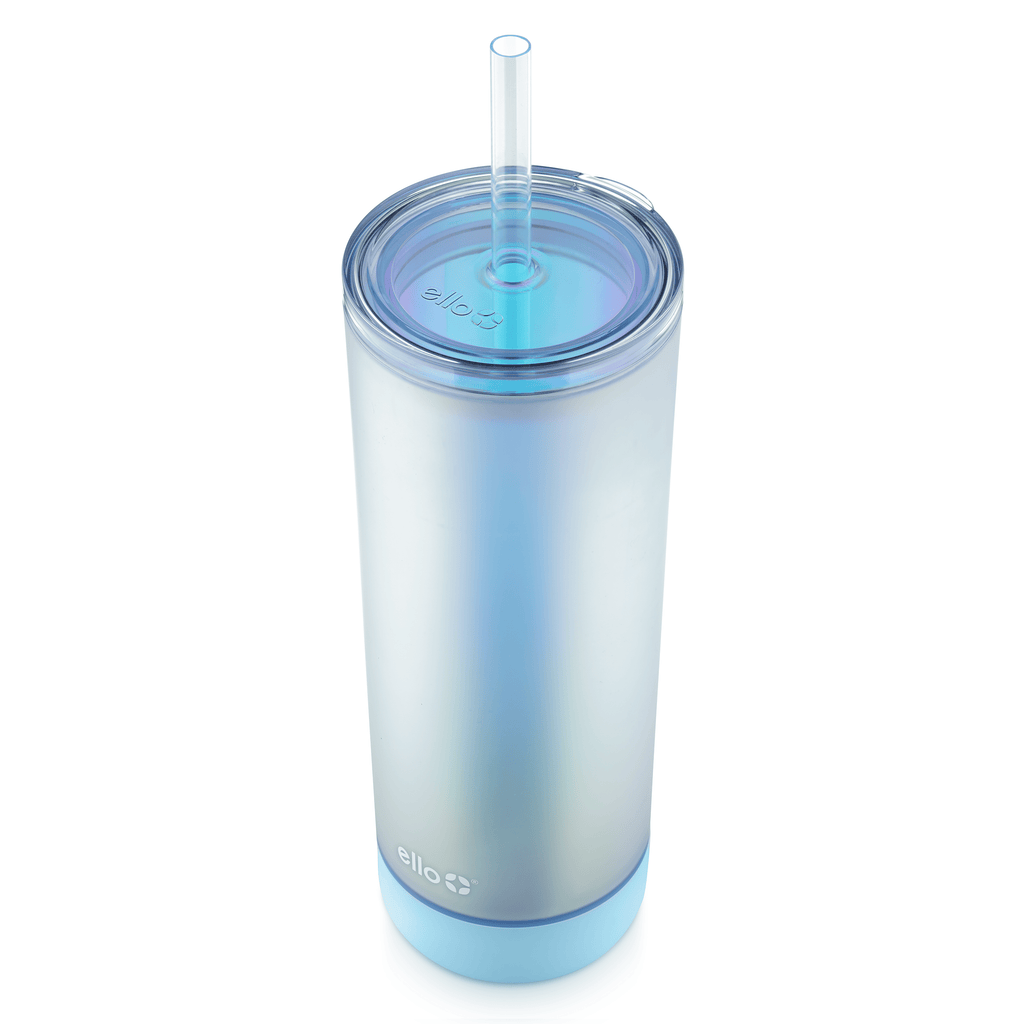 Monterey 24oz Iridescent Tumbler with Straw – Ello