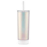 Monterey 24oz Double Wall Plastic Tumbler with Straw