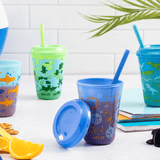 Ello Kids 12-Ounce Color Changing Tumblers with Lids and Straws, 10 Pack  (Assorted Colors) - Sam's Club