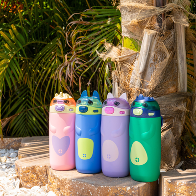 Ellies Kids Water Bottle - 12oz, Stainless Steel