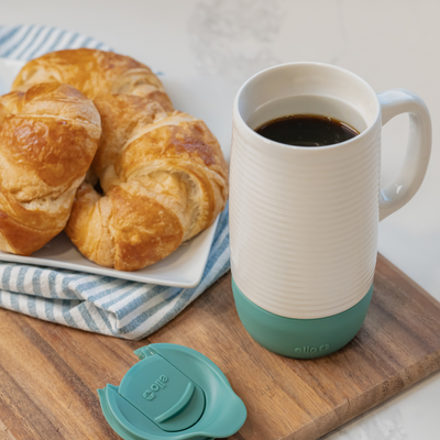 Jane 18oz Ceramic Travel Mug with Slider Lid