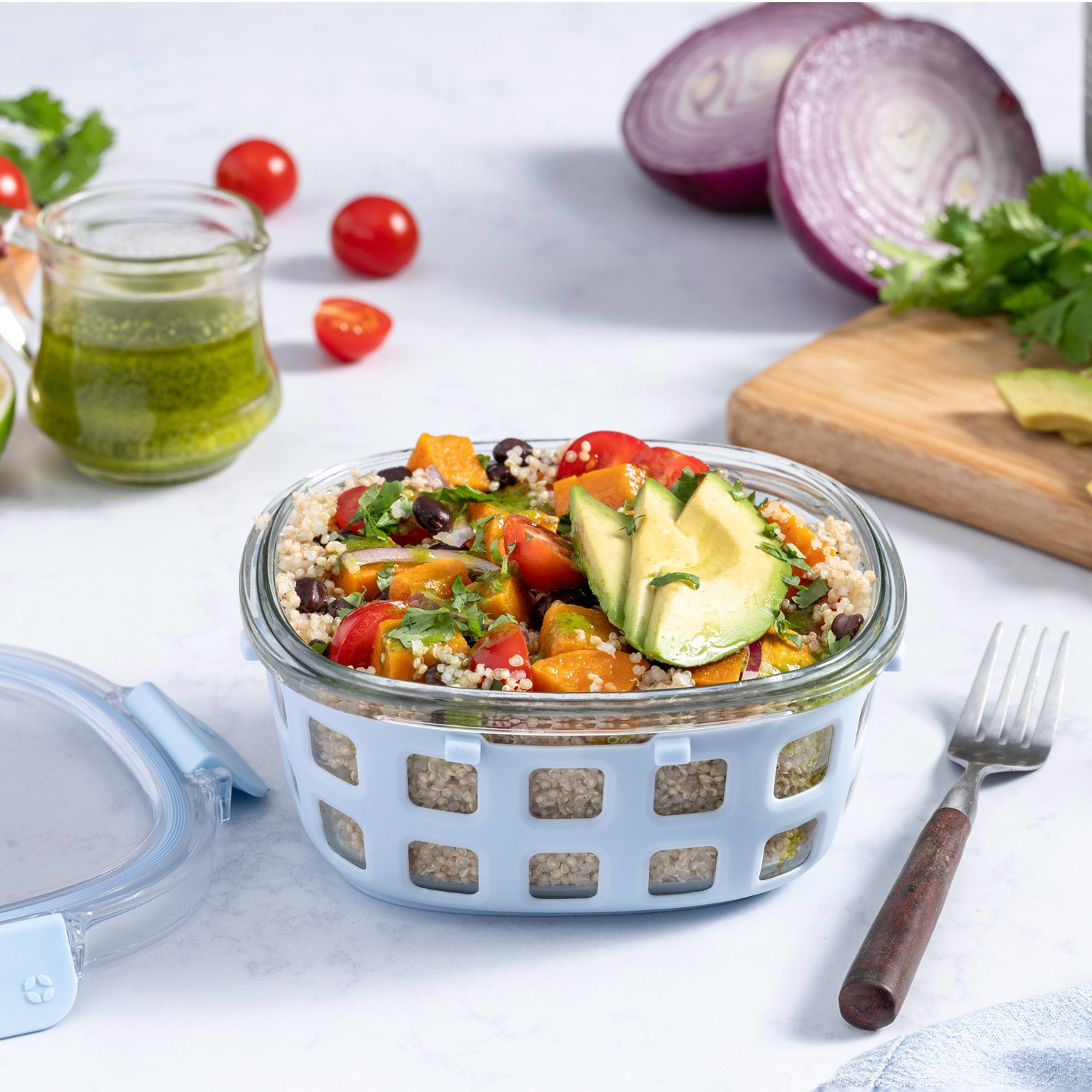 Ello Duraglass Food Storage Container - Thumbnail 3
