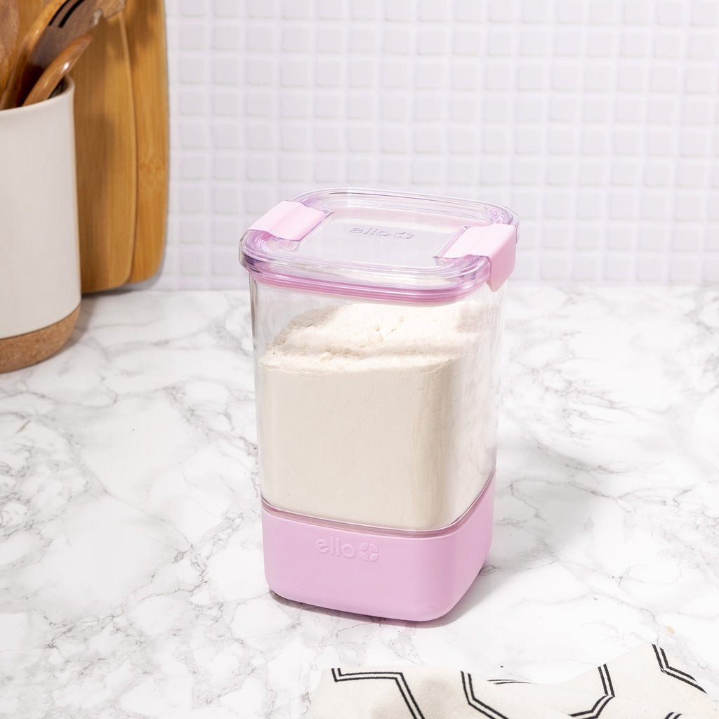 9 Cup Plastic Food Storage Canister with Airtight Lid – Ello