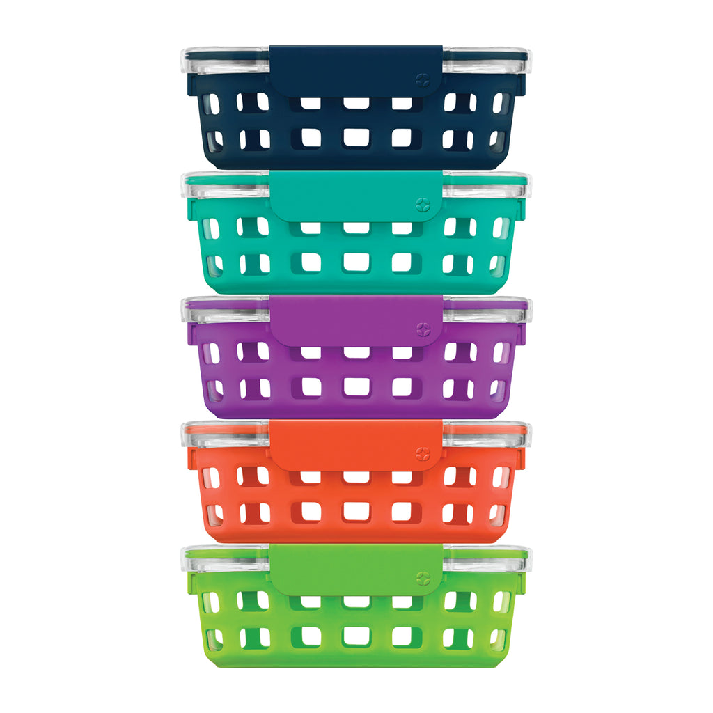 Ello DuraGlass Meal Prep Food Storage Container Set, 10 pc - Dillons Food  Stores