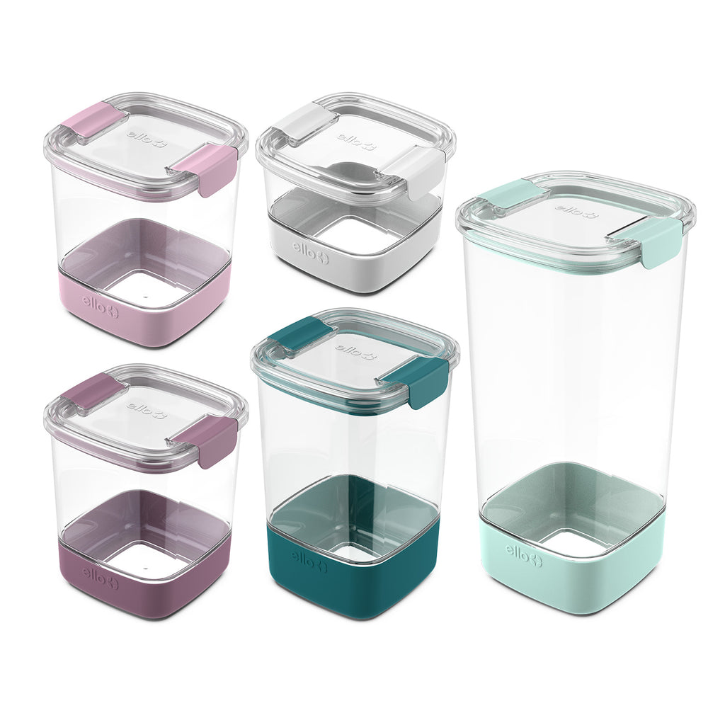 Glass Storage Containers with Lids 30 oz 16 PC Set of 8 Glass Food Storage - BPA