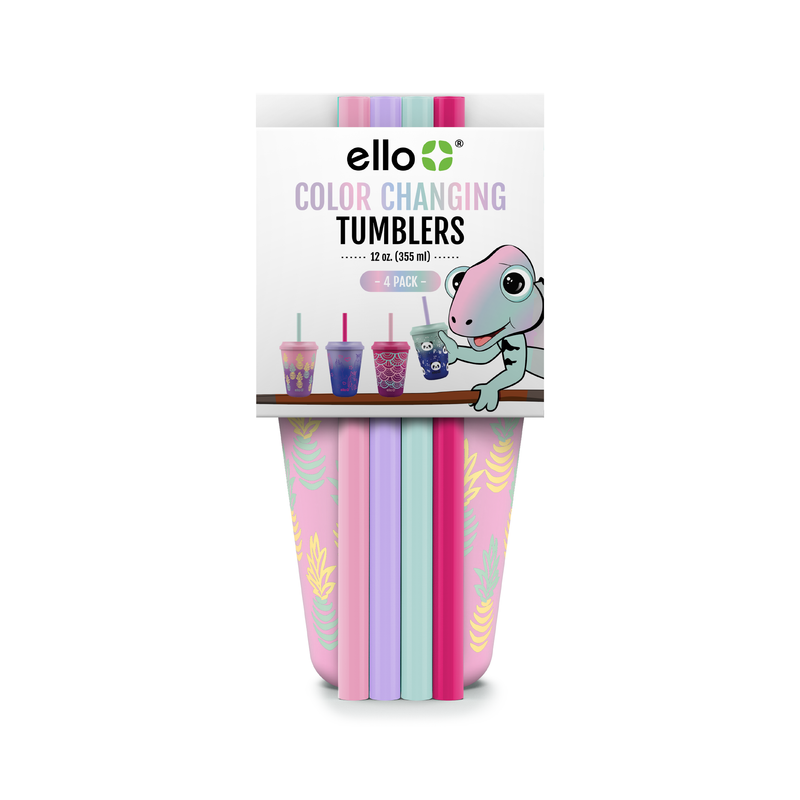 8 oz. Kids Tumbler with Straw - 4 Pack · Ellisi Gifts