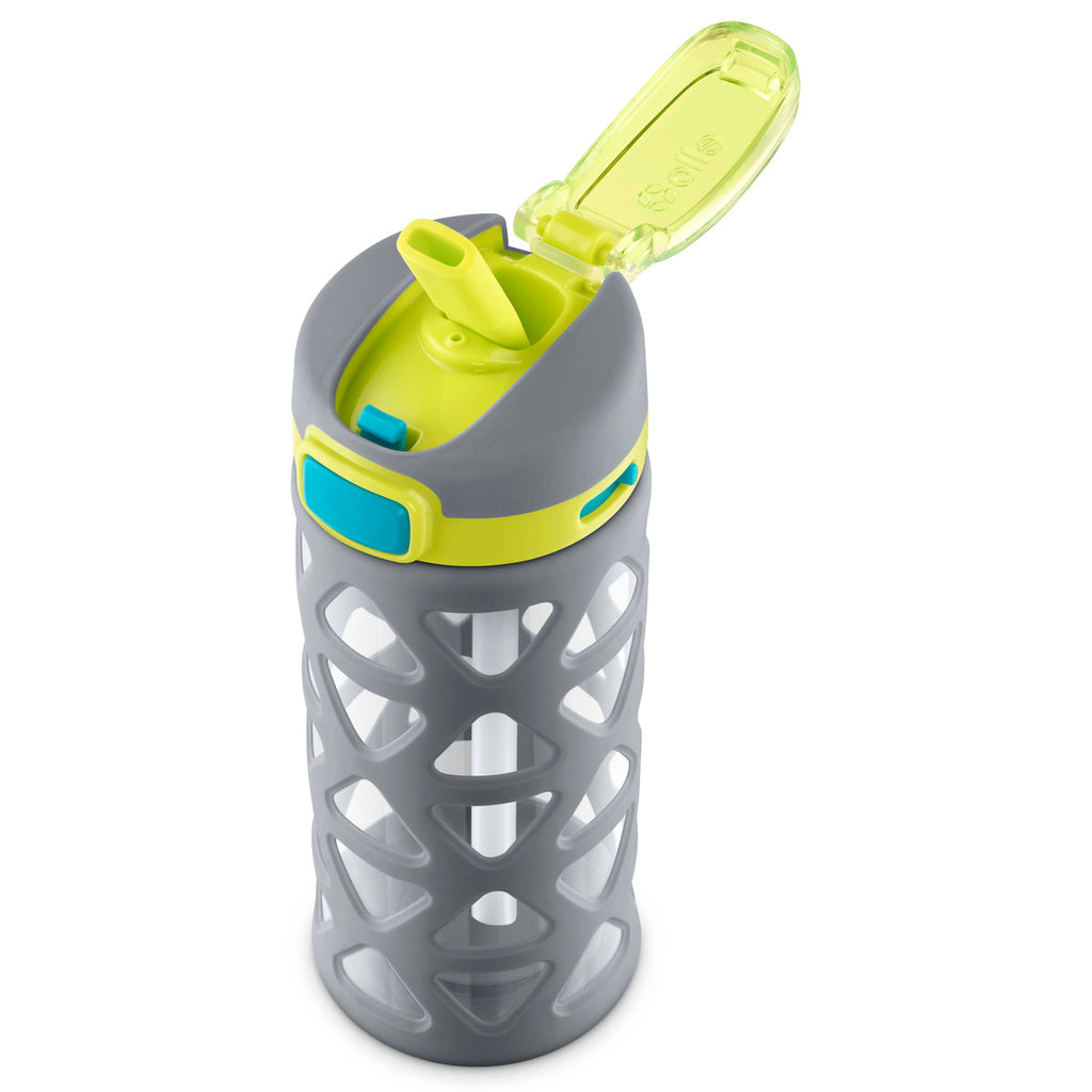 Contigo Kids Stainless Steel Water Bottle with Redesigned Autospout Straw, 13 oz, Ocean