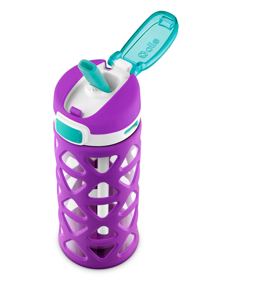 Stratus Plastic Kids' 16oz Water Bottle Purple/pink Koala - Ello