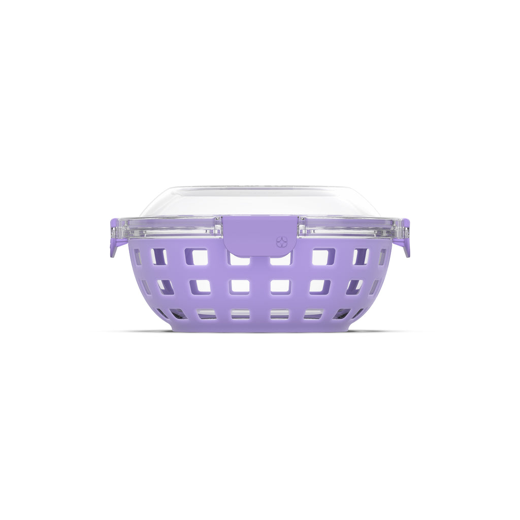 Squish Collapsible Salad Bowl with Lid - 5 Quart Covered Dish - 13.3 in. x  6.25 in. x 5.25 in.