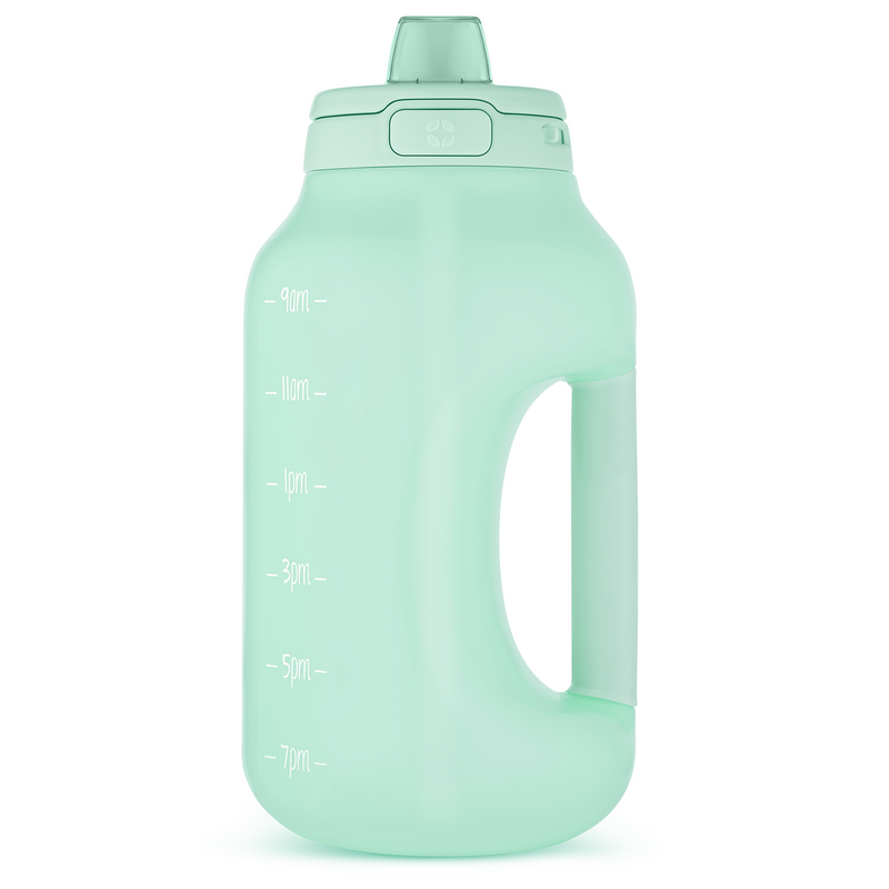 Custom 24 oz. Hilo Slim Fit Water Bottle with Straw